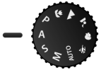 camera mode dial